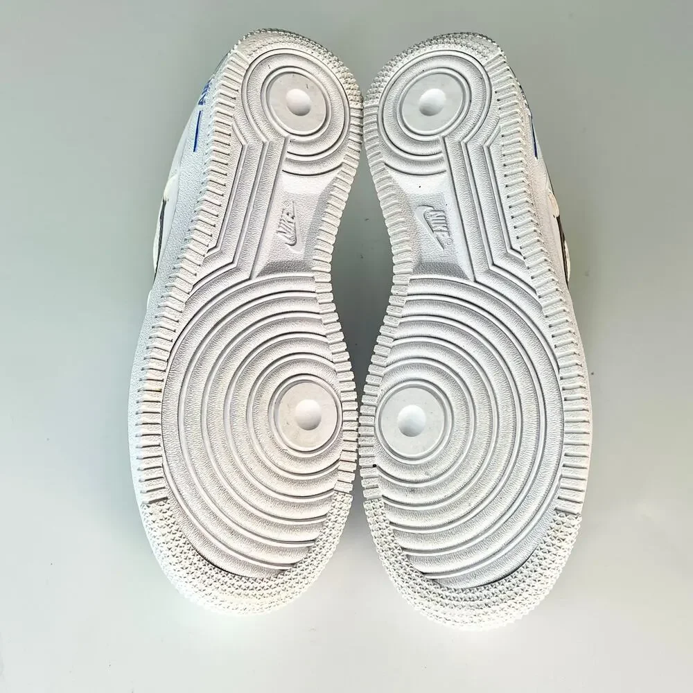 Nike Air Force 1 Low LV8 Sneakers Holographic White Big Kids Youth 4.5 / Women 6